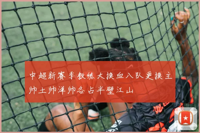 中超新赛季教练大换血八队更换主帅土帅洋帅各占半壁江山
